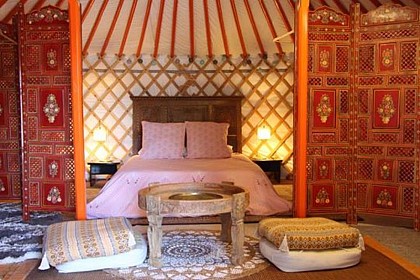 Yourte - Ferme équestre d'Arwen