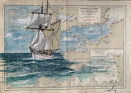 Les aquarelles marines d'Isabelle Jambon