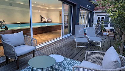 Gîte du lac des miroirs avec piscine privée