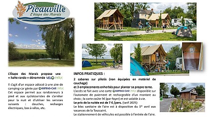 Aire d'accueil des randonneurs itinérants