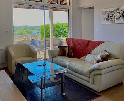 L'Espérance, vue sur la Loire et la vigne