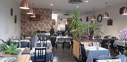 Restaurant of L'Europe hotel