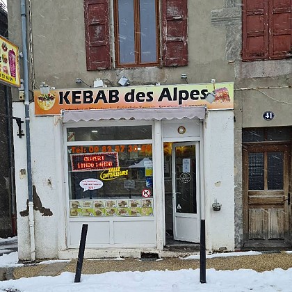 Restaurant Kebab Des Alpes