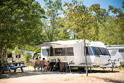 Camping Huttopia le Moulin - motorhome service area