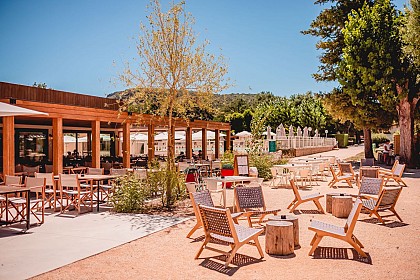 Restaurant au camping Les rives d'Arc