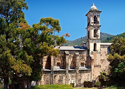 LE JARDIN ET L’ÉGLISE DU COUVENT SAN FRANCESCU D’OLETTA