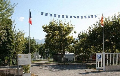 Camper vans motorway services