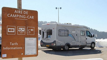 Aire de camping-car