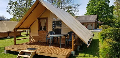 Camping Pré Rolland Tentes et Lodges