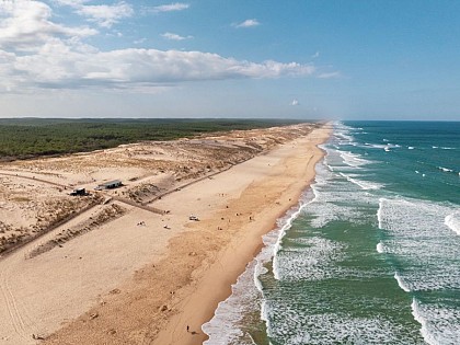 Plage du Gressier à Le Porge-Océan