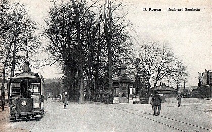 L'ancien boulevard Gambetta