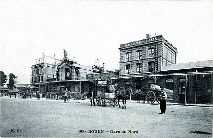 L'ancienne gare Martainville