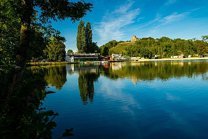 Lac Vert plage campsite