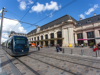 Point de départ, gare de Bordeaux Saint-Jean