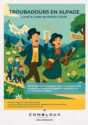 Troubadours en alpage