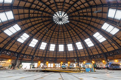 Railway roundhouse