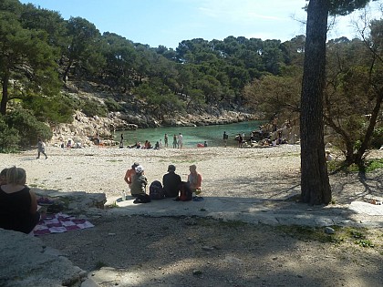 Plage Calanque de Port Pin