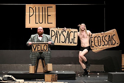 Théâtre "Les gros patinent bien"