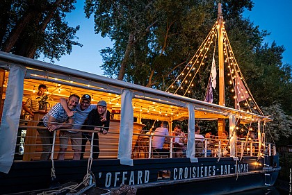 Bateau bar restaurant L'Offard