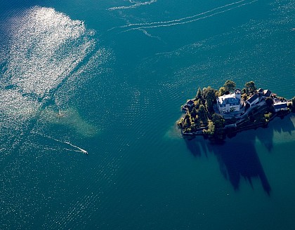 La Presqu'île de l'Imaginaire at Duingt Castle