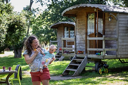 Roulotte à La Ferme du Marais Poitevin