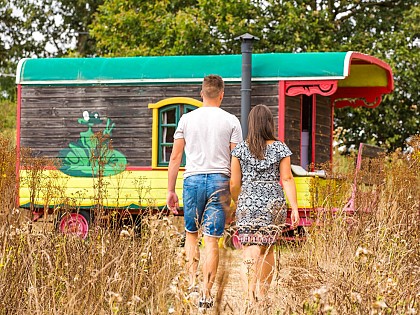 À L'Orée des Chênes - Roulotte Grenouille