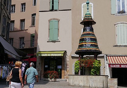 La Fontaine Pagode à Anduze