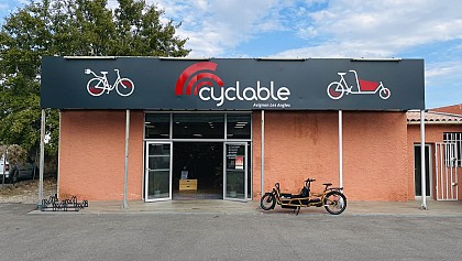 Cyclable Avignon les Angles