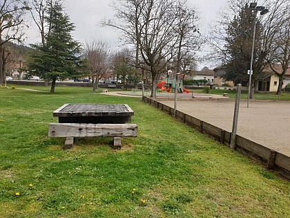 Picnic area - Cessieu centre