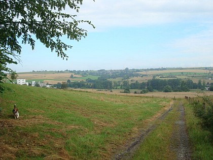 point de vue sur la vallée de L'audry
