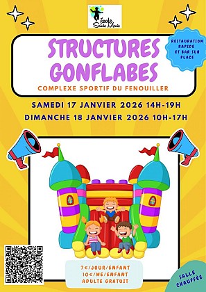 WEEK-END STRUCTURES GONFLABLES