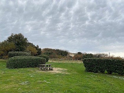 Aire de services vélos et aire de pique-nique de la Pointe de Grave