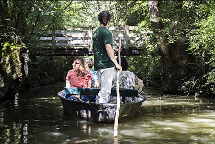 Embarcadère du Parc ornithologique Les Oiseaux du Marais poitevin