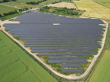 Découverte de la centrale solaire de Champ-de-Liveau