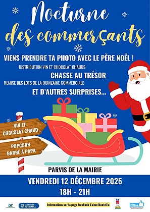 La nocture de Noël des commerçants