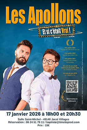 Two Men Show "Et si c'était vrai" - Compagnie Les Apollons