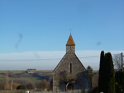 Eglise Saint Martin au Mesnil-Touffray (XIIIème, remaniée au XVIIIème)
