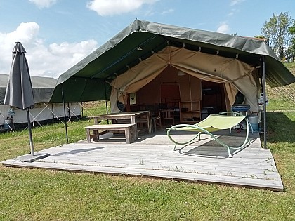 Camping La Perle : TENTE SAFARI ALABAMA