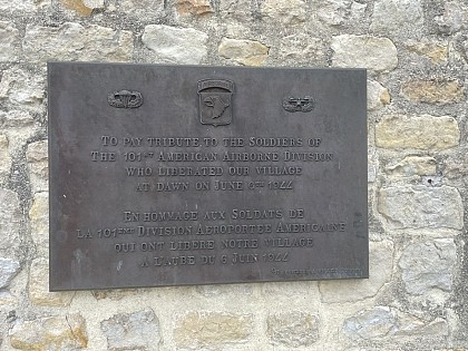Plaque 101st Airborne Division