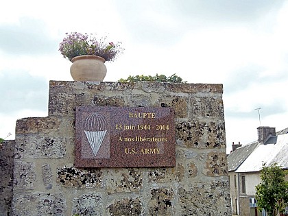 Plaque des libérateurs américains