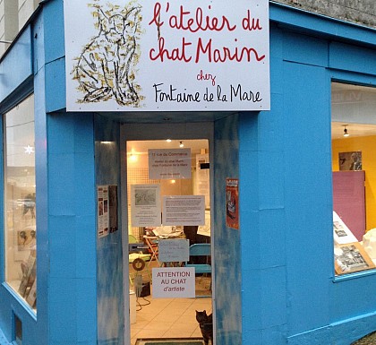 Atelier du chat Marin, chez Fontaine de la Mare