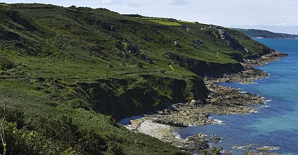 Landemer et ses falaises