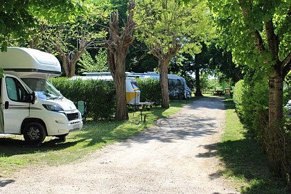 Aire de Camping-car/Caravane du Camping de la Poterie