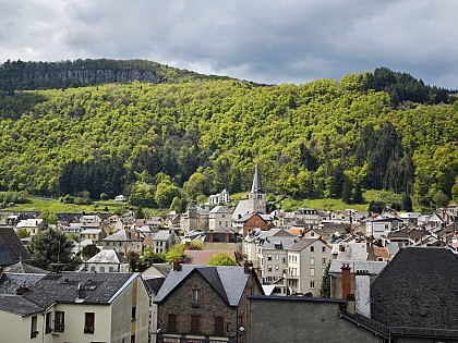 La ville de Bort-les-Orgues