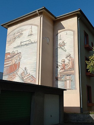 Fresque "Les Berges du Rhône" (2004)