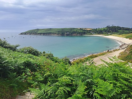 Point de vue sur l'anse de Porsmoguer