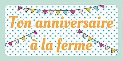 ANNIVERSAIRE A LA FERME - FUN K'BANES