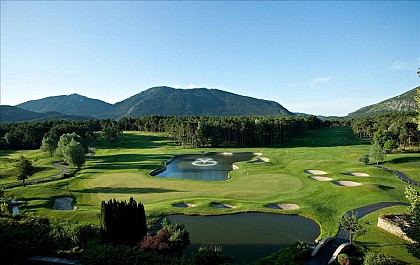 Golf course of Taulane
