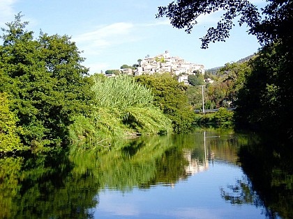 From the river Siagne in AURIBEAU-SUR-SIAGNE
