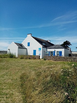 Kerner Island house and the oyster park